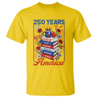 250 Years Of America American Teacher Graphic T Shirt Patriotic Educator Gift