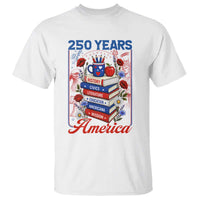 250 Years Of America American Teacher Graphic T Shirt Patriotic Educator Gift
