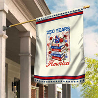 250 Years Of America American Teacher Graphic Patriotic Garden Flag Educator Gift