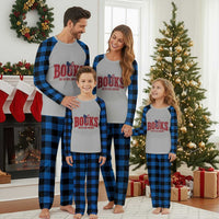 Patriotic Book Lover Gift Plaid Pajama Set Books Are My Love Language