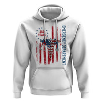 Patriotic ED Nurse Gift Hoodie 250 Years Of Emergency Department