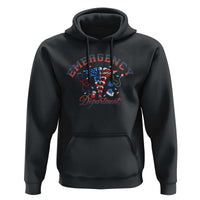 Patriotic Emergency Department Hoodie USA 250th Anniversary Medical Gift