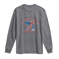 Patriotic Emergency Department Long Sleeve Shirt USA 250th Anniversary Medical Gift