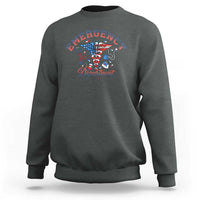 Patriotic Emergency Department Sweatshirt USA 250th Anniversary Medical Gift