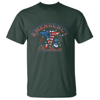 Patriotic Emergency Department T Shirt USA 250th Anniversary Medical Gift