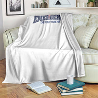 Patriotic ER Nurse Gift Throw Blanket America 250th Anniversary