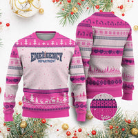 Patriotic ER Nurse Gift Ugly Christmas Sweater America 250th Anniversary