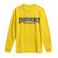 Patriotic ER Nurse Gift Long Sleeve Shirt America 250th Anniversary