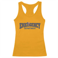 Patriotic ER Nurse Gift Racerback Tank Top America 250th Anniversary