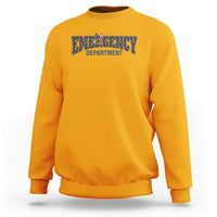 Patriotic ER Nurse Gift Sweatshirt America 250th Anniversary