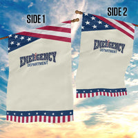 ER Nurse Gift Patriotic Garden Flag America 250th Anniversary
