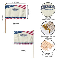 ER Nurse Gift Patriotic Handheld Flag USA 250th Anniversary TS12