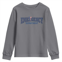 Patriotic ER Nurse Gift Youth Sweatshirt America 250th Anniversary