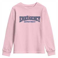 Patriotic ER Nurse Gift Youth Sweatshirt America 250th Anniversary