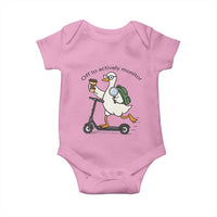 Funny Silly Goose Proctor Baby Onesie Off to Actively Monitor Teacher Testing Day