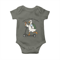 Funny Silly Goose Proctor Baby Onesie Off to Actively Monitor Teacher Testing Day