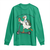 Funny Silly Goose Proctor Long Sleeve Shirt Off to Actively Monitor Teacher Testing Day