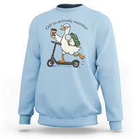 Funny Silly Goose Proctor Sweatshirt Off to Actively Monitor Teacher Testing Day