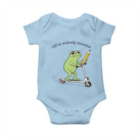 Funny Frog Teacher Testing Test Day Baby Onesie Off To Actively Monitor