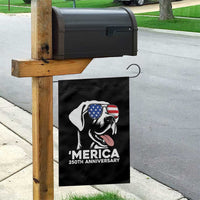 Merica Labrador Retriever Lover Garden Flag 250th Anniversary Gift