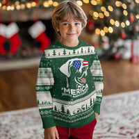 Merica Labrador Retriever Lover Ugly Christmas Sweater 250th Anniversary Gift