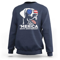 Merica Labrador Retriever Lover Sweatshirt 250th Anniversary Gift