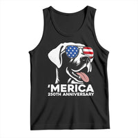 Merica Labrador Retriever Lover Tank Top 250th Anniversary Gift