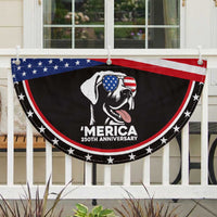 Merica Labrador Retriever Lover Patriotic Fan Flag 250th Anniversary Gift