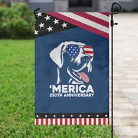 Merica Labrador Retriever Lover Patriotic Garden Flag 250th Anniversary Gift