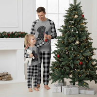 Patriotic Labrador Retriever Plaid Pajama Set America 250th Anniversary Gift