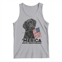 Patriotic Labrador Retriever Tank Top America 250th Anniversary Gift
