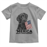 Patriotic Labrador Retriever Toddler T Shirt America 250th Anniversary Gift
