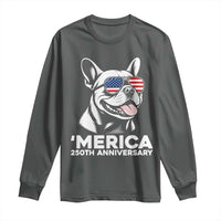 Merica French Bulldog Lover Long Sleeve Shirt 250th Anniversary Gift