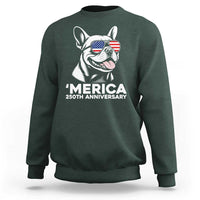Merica French Bulldog Lover Sweatshirt 250th Anniversary Gift