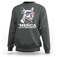 Merica French Bulldog Lover Sweatshirt 250th Anniversary Gift