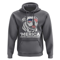 Merica English Bulldog Lover Hoodie 250th Anniversary Gift
