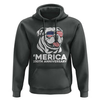 Merica English Bulldog Lover Hoodie 250th Anniversary Gift