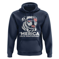 Merica English Bulldog Lover Hoodie 250th Anniversary Gift