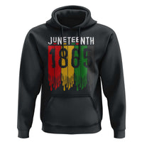 Juneteenth Freedom Pride Hoodie African American Heritage Graphic