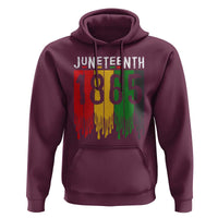 Juneteenth Freedom Pride Hoodie African American Heritage Graphic
