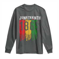 Juneteenth Freedom Pride Long Sleeve Shirt African American Heritage Graphic