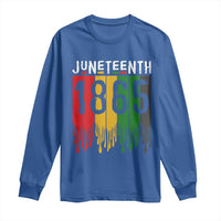 Juneteenth Freedom Pride Long Sleeve Shirt African American Heritage Graphic