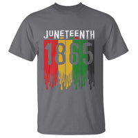 Juneteenth Freedom Pride T Shirt African American Heritage Graphic