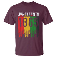 Juneteenth Freedom Pride T Shirt African American Heritage Graphic