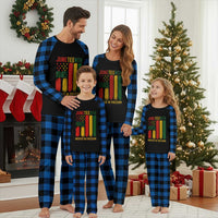 Juneteenth Rooted In Freedom 1865 Plaid Pajama Set African American Pride
