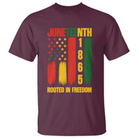 Juneteenth 1865 Freedom Pride T Shirt African American Heritage Graphic