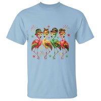 Funny Juneteenth Flamingos Squad T Shirt African American Heritage