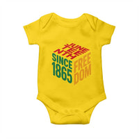 Juneteenth 1865 Freedom Baby Onesie African American Pride