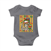 Skeleton Juneteenth Freedom Baby Onesie African American Pride Gift