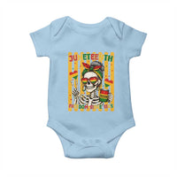 Skeleton Juneteenth Freedom Baby Onesie African American Pride Gift
